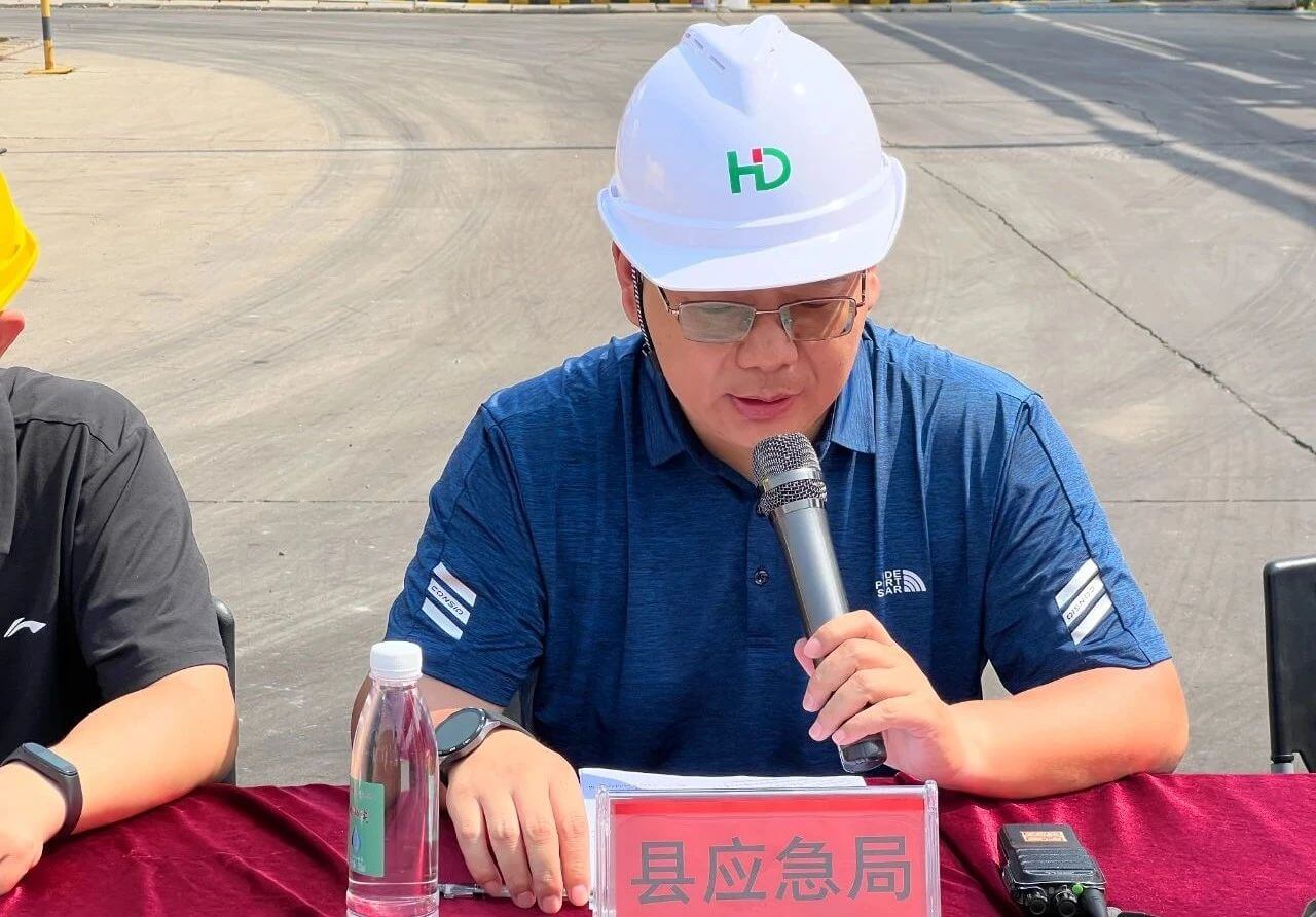 以练促防,防患未然 | 昆达公司开展液氯泄漏事故应急救援演练