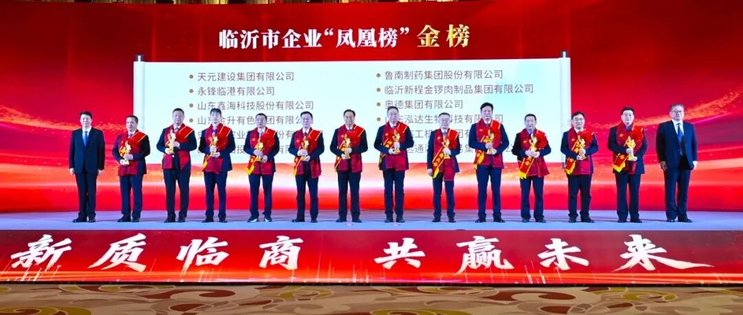 山东泓达生物荣登临沂市“凤凰金榜”！