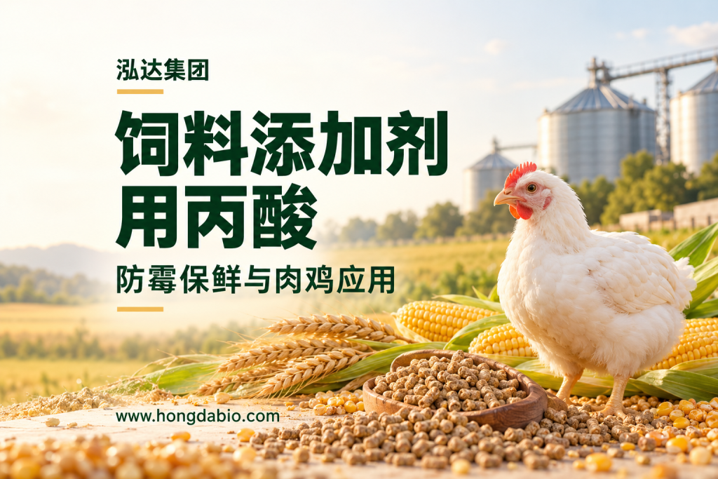 饲料添加剂用丙酸：防霉保鲜与肉鸡应用